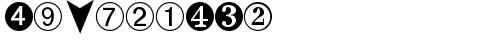 Dingbats2 Regular font TrueType