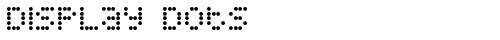 Display Dots Regular truetype шрифт бесплатно