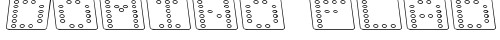 Domino flad kursiv omrids Regular truetype шрифт бесплатно