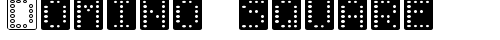 Domino square Regular free truetype font