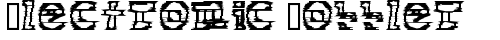 Electronic Cobbler Regular truetype шрифт