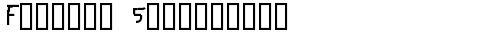 Futurex Schizmatic Regular truetype font