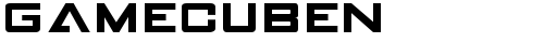 GAMECUBEN DualSet font TrueType