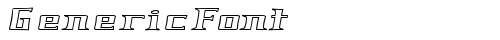 GenericFont Regular truetype шрифт
