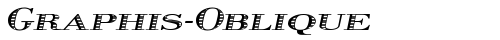 Graphis-Oblique Bold Truetype-Schriftart kostenlos