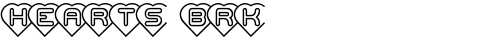 Hearts BRK Normal free truetype font
