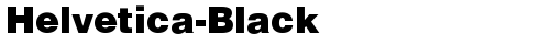 Helvetica-Black Bold free truetype font