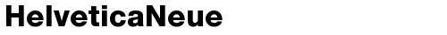HelveticaNeue Bold free truetype font