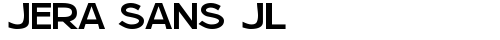 Jera Sans JL Regular truetype font