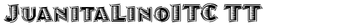JuanitaLinoITC TT Regular truetype шрифт бесплатно