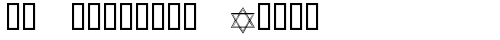 KR Passover Dings Regular font TrueType