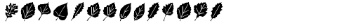 LeafAssortment Regular font TrueType