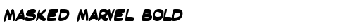 Masked Marvel Bold Bold fonte truetype