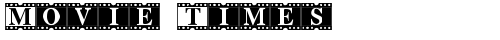 Movie Times Regular font TrueType