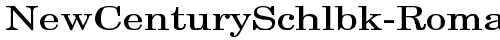 NewCenturySchlbk-Roman Wd Regular free truetype font
