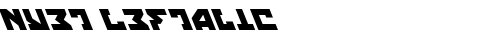 Nyet Leftalic Italic truetype шрифт