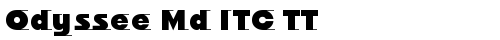 Odyssee Md ITC TT Ultra Truetype-Schriftart kostenlos