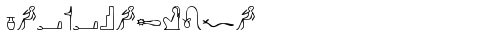 PharaohGlyph Regular font TrueType