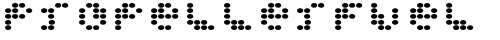 PropellerFuel Regular truetype fuente