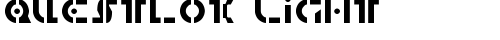 Questlok Light Light TrueType-Schriftart