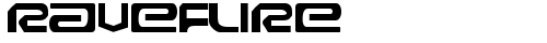 Raveflire Regular truetype font