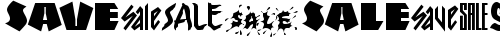 SavesAndSales Regular truetype шрифт