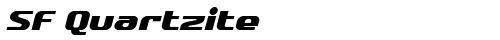 SF Quartzite Bold free truetype font