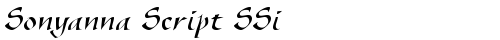 Sonyanna Script SSi Regular free truetype font