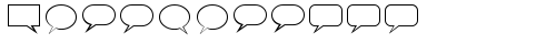 TalkBalloon Regular font TrueType