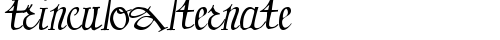 TrinculoAlternate Regular truetype шрифт