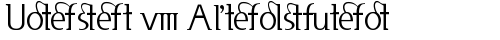 Usenet - Alternates Regular truetype шрифт