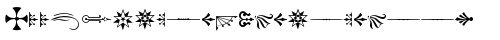WoodcutOrnamentsOneSSK Regular TrueType-Schriftart