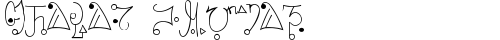 Zhayad Normal Medium TrueType-Schriftart