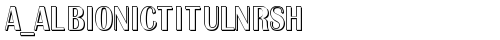 a_AlbionicTitulNrSh Regular font TrueType