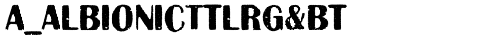 a_AlbionicTtlRg&Bt Regular truetype шрифт