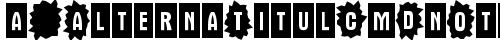a_AlternaTitulCmDnOtl Regular truetype шрифт