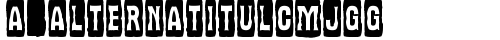 a_AlternaTitulCmJgg Regular font TrueType