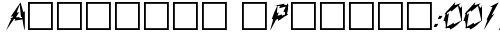 Aarcover (Plain):001.001 Plain truetype шрифт