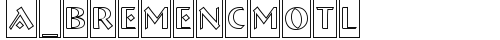 a_BremenCmOtl Regular truetype шрифт