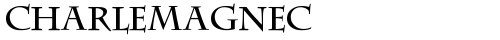 CharlemagneC Regular free truetype font