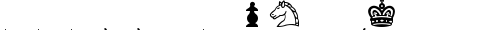 Chess Condal Regular truetype шрифт