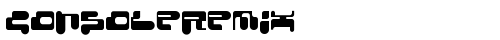 ConsoleRemix Regular truetype шрифт