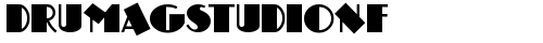 DrumagStudioNF Regular font TrueType