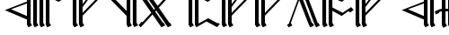 Cirth Erebor Caps-1 Regular free truetype font