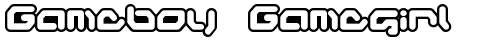Gameboy Gamegirl Regular truetype шрифт