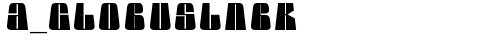 a_GlobusLnBk Regular truetype font