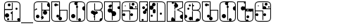 a_GlobusInkBlots Regular truetype font