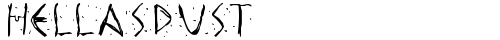 HellasDust Regular truetype шрифт