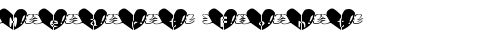 Heart Font Heart Font TrueType-Schriftart