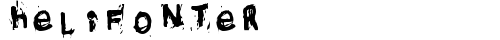 Helifonter Regular truetype font